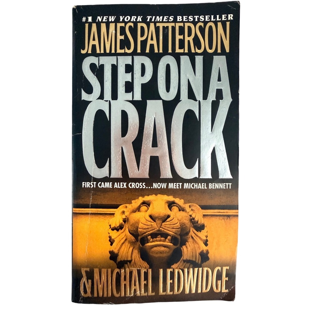 James Patterson Step on a Crack Michael Bennett Paperback Fiction Thriller Book